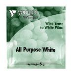 Youngs All Purpose White Wine Yeast Sachet 5g